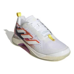 ADIDAS Avacourt Allcourtschuh Damen - Weiß, Orange -Bestes Tennis Geschäft 05547000 000