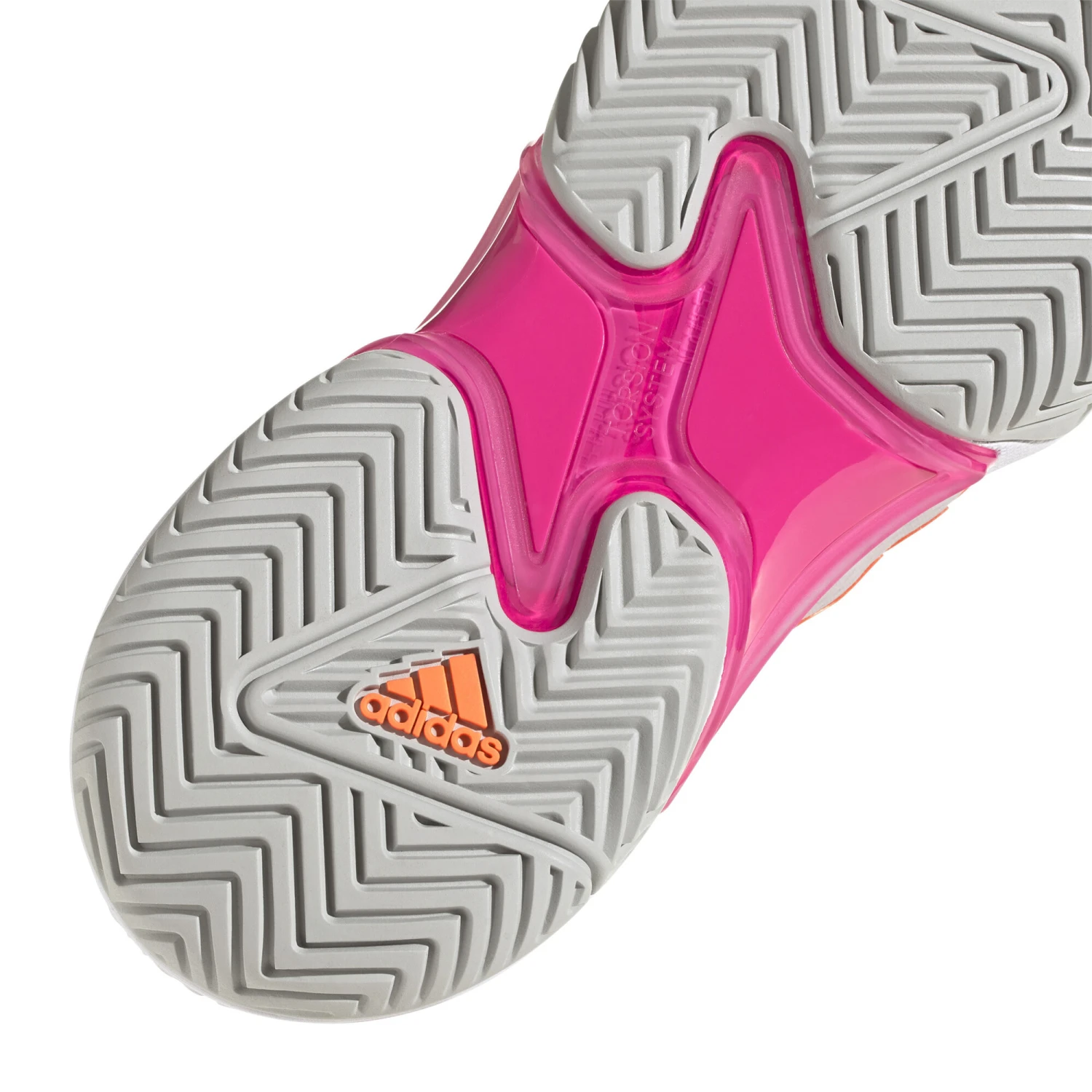 ADIDAS Barricade Allcourtschuh Damen - Hellgrau, Pink 3 ADIDAS Barricade Allcourtschuh Damen - Hellgrau, Pink