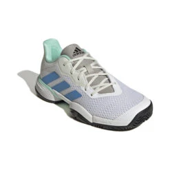 ADIDAS Barricade Allcourtschuh Kinder - Weiß, Blau