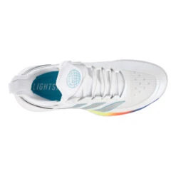 ADIDAS Adizero Ubersonic 4 Allcourtschuh Damen - Weiß, Silber 11 ADIDAS Adizero Ubersonic 4 Allcourtschuh Damen - Weiß, Silber -Bestes Tennis Geschäft 05576000 0 4