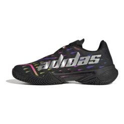 ADIDAS Barricade Allcourtschuh Herren - Schwarz, Silber -Bestes Tennis Geschäft 05577000 0 3