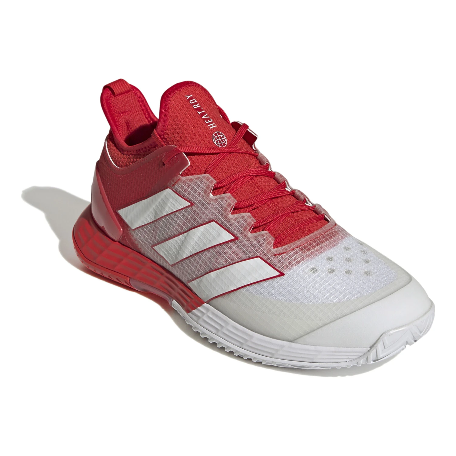 ADIDAS Adizero Ubersonic 4 Allcourtschuh Herren - Weiß, Rot 9 ADIDAS Adizero Ubersonic 4 Allcourtschuh Herren - Weiß, Rot – Bild 7