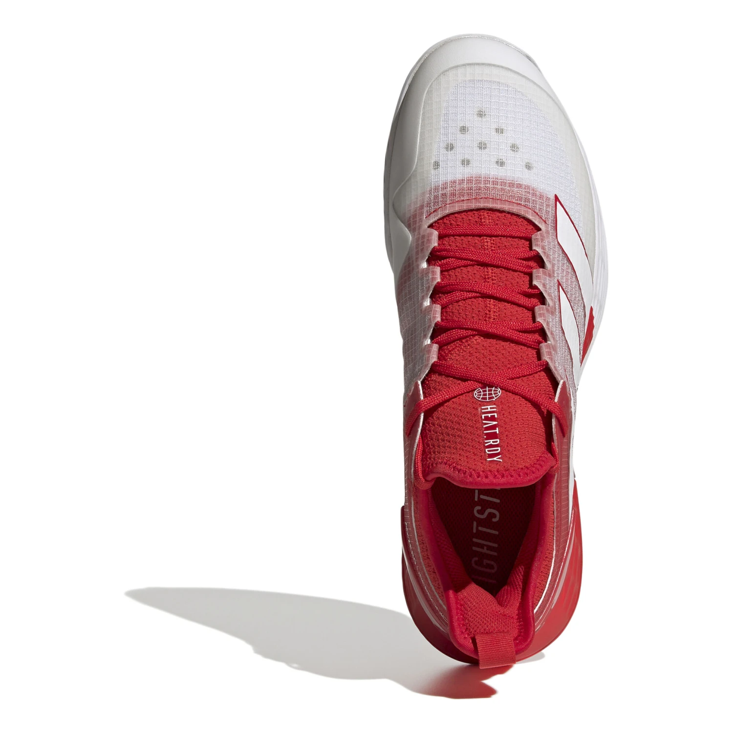 ADIDAS Adizero Ubersonic 4 Allcourtschuh Herren - Weiß, Rot 7 ADIDAS Adizero Ubersonic 4 Allcourtschuh Herren - Weiß, Rot – Bild 5