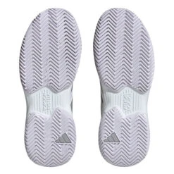 ADIDAS CourtJam Control Allcourtschuh Damen - Weiß, Silber -Bestes Tennis Geschäft 05591000 0 5