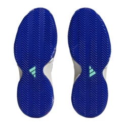 ADIDAS Barricade Sandplatzschuh Damen - Weiß, Blau -Bestes Tennis Geschäft 05600000 0 5