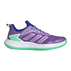 ADIDAS Defiant Speed Sandplatzschuh Damen - Lila, Grün -Bestes Tennis Geschäft 05602000 0 1