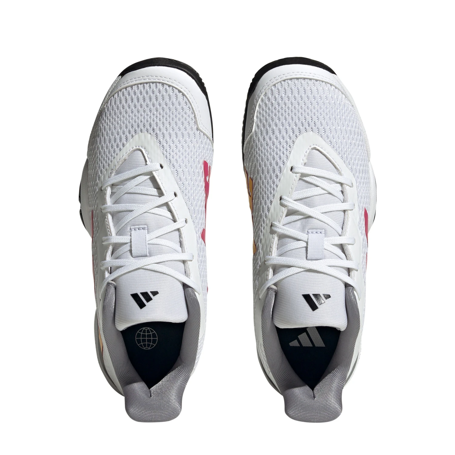 ADIDAS Barricade Allcourtschuh Kinder - Weiß, Mehrfarbig 4 ADIDAS Barricade Allcourtschuh Kinder - Weiß, Mehrfarbig – Bild 2