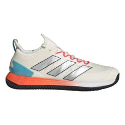 ADIDAS Adizero Ubersonic 4 Sandplatzschuh Herren - Weiß, Silber -Bestes Tennis Geschäft 05746000 0 1