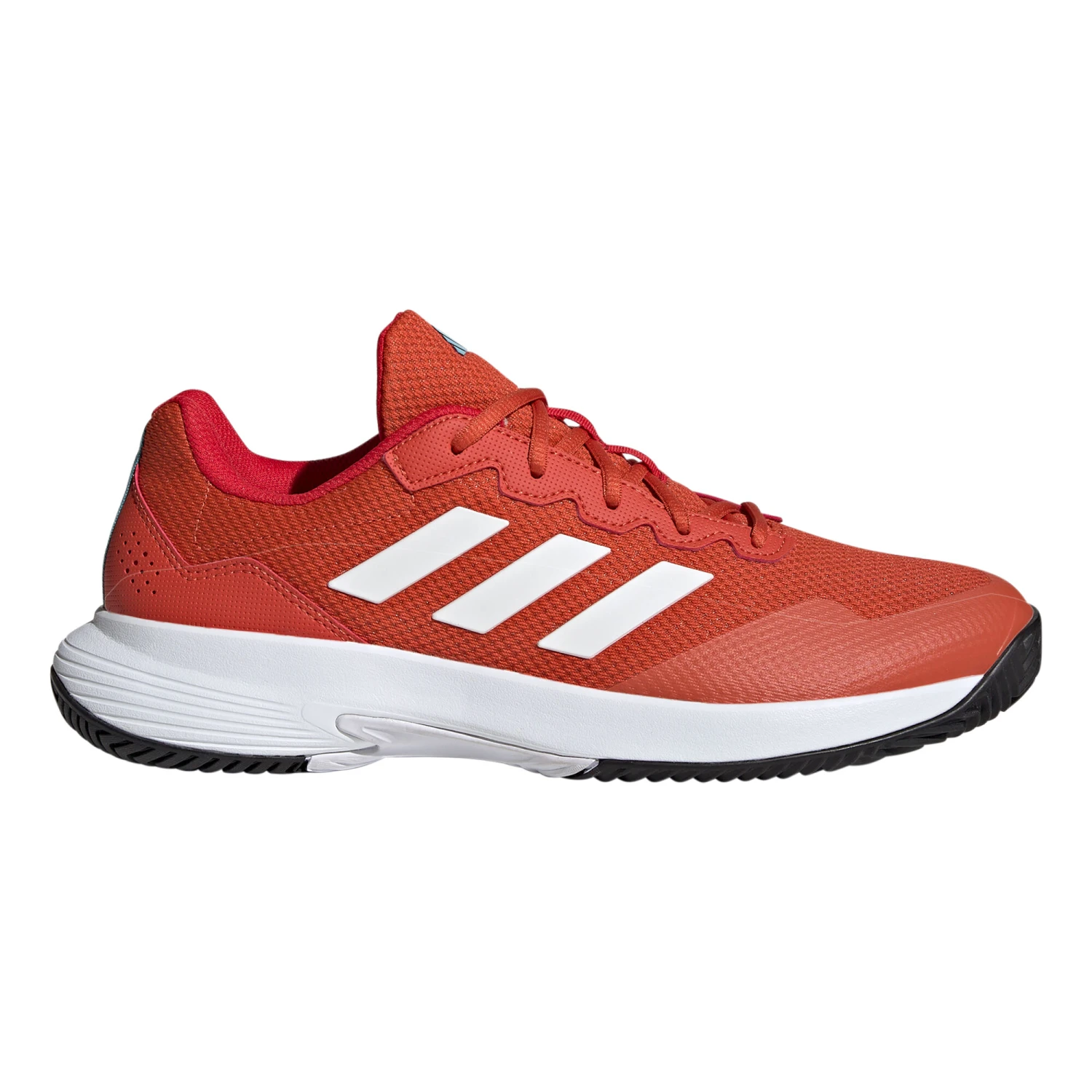 ADIDAS GameCourt 2 Allcourtschuh Herren - Orange, Weiß 7 ADIDAS GameCourt 2 Allcourtschuh Herren - Orange, Weiß – Bild 5