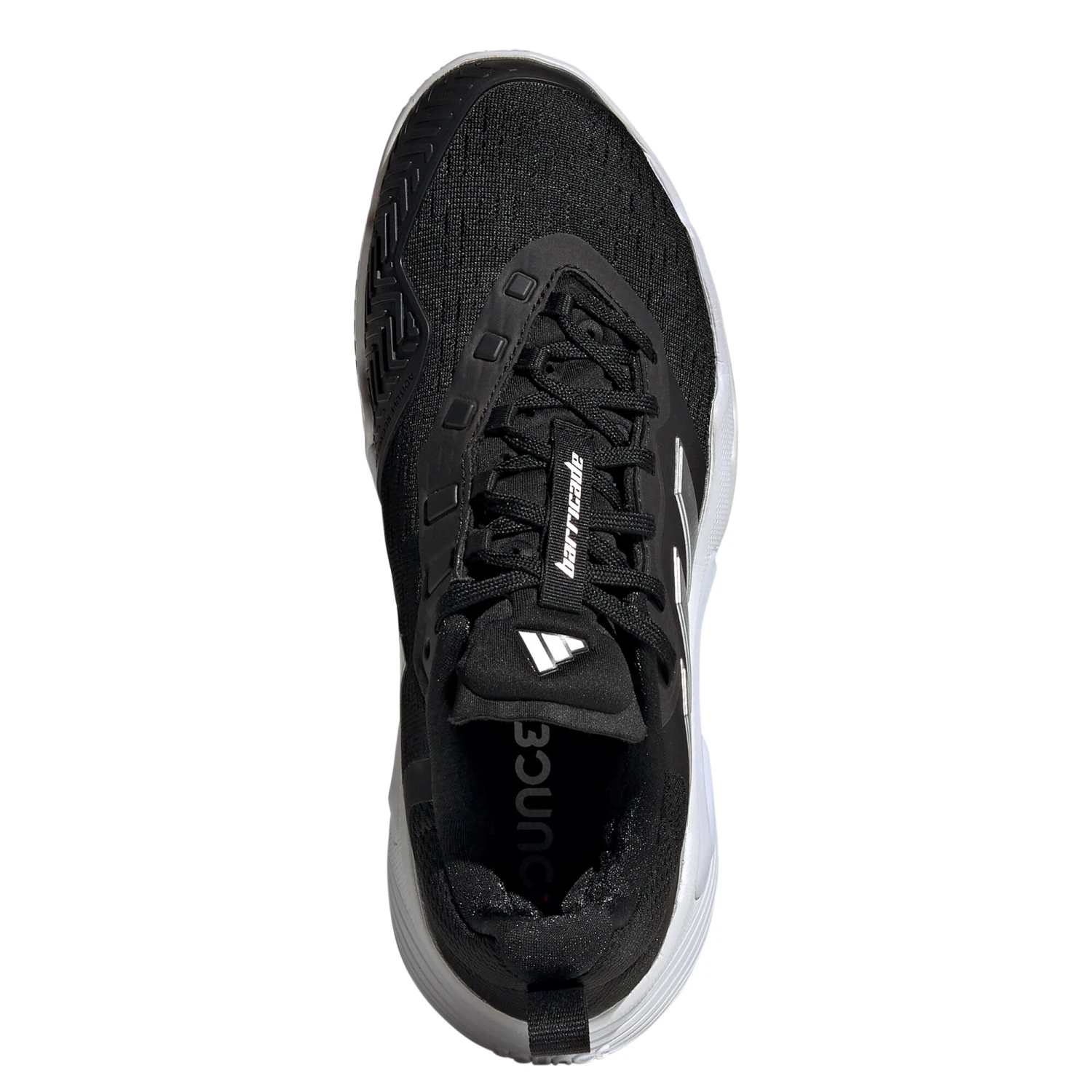 ADIDAS Barricade Sandplatzschuh Damen - Schwarz, Silber 4 ADIDAS Barricade Sandplatzschuh Damen - Schwarz, Silber – Bild 2