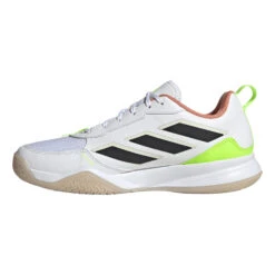 ADIDAS AvaFlash Allcourtschuh Damen - Weiß, Neongrün
