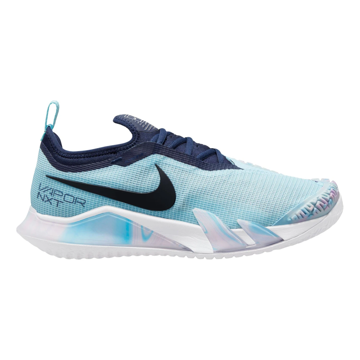 Nike React Vapor NXT Allcourtschuh Damen - Hellblau, Dunkelblau 5 Nike React Vapor NXT Allcourtschuh Damen - Hellblau, Dunkelblau – Bild 3