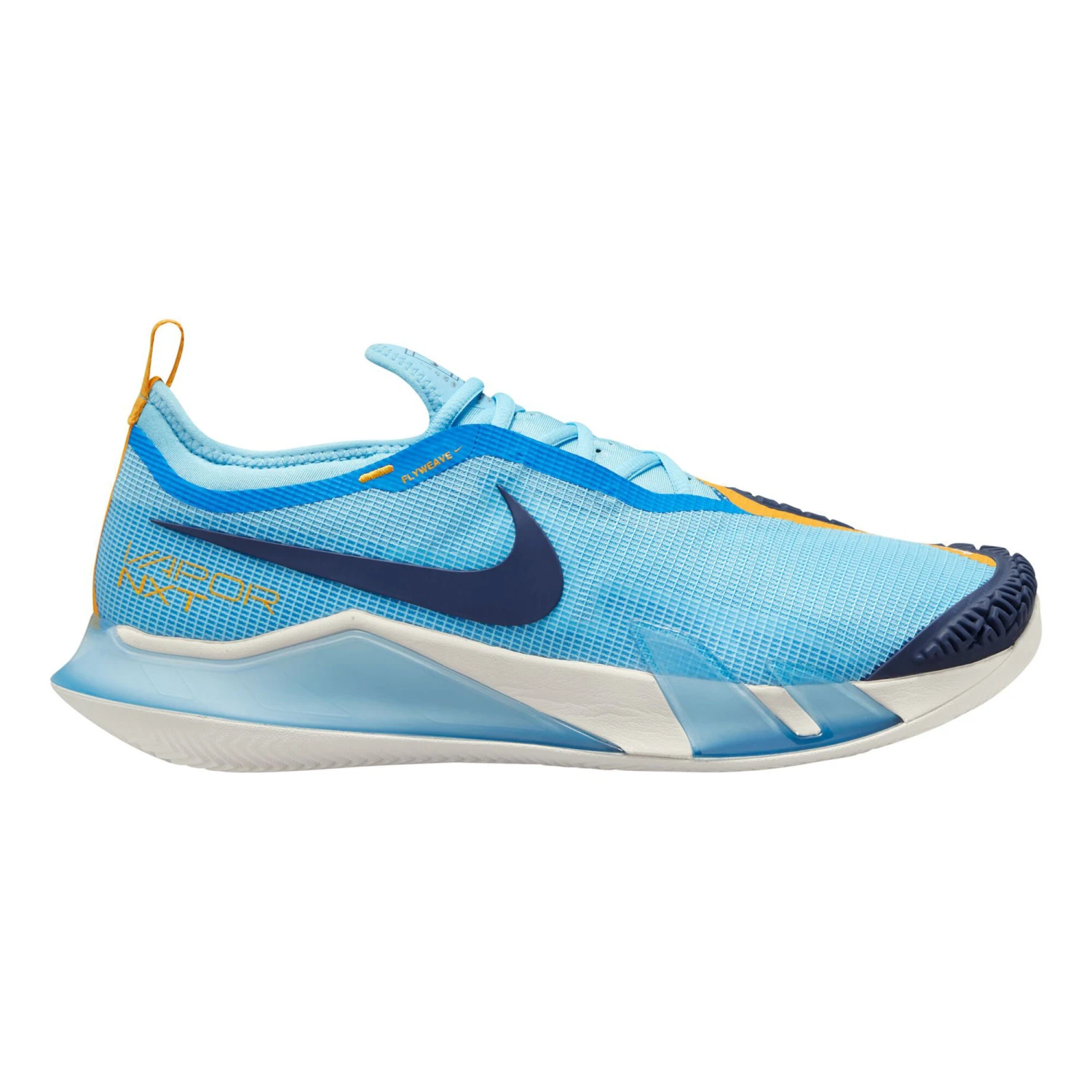 Nike React Vapor NXT Sandplatzschuh Herren - Hellblau, Dunkelblau 4 Nike React Vapor NXT Sandplatzschuh Herren - Hellblau, Dunkelblau – Bild 2