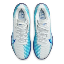 Nike Air Zoom Vapor 11 Allcourtschuh Herren - Weiß, Hellblau -Bestes Tennis Geschäft 17226000 0 4