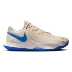 Nike Court Zoom Vapor Cage 4 Rafa Allcourtschuh Herren - Beige, Blau