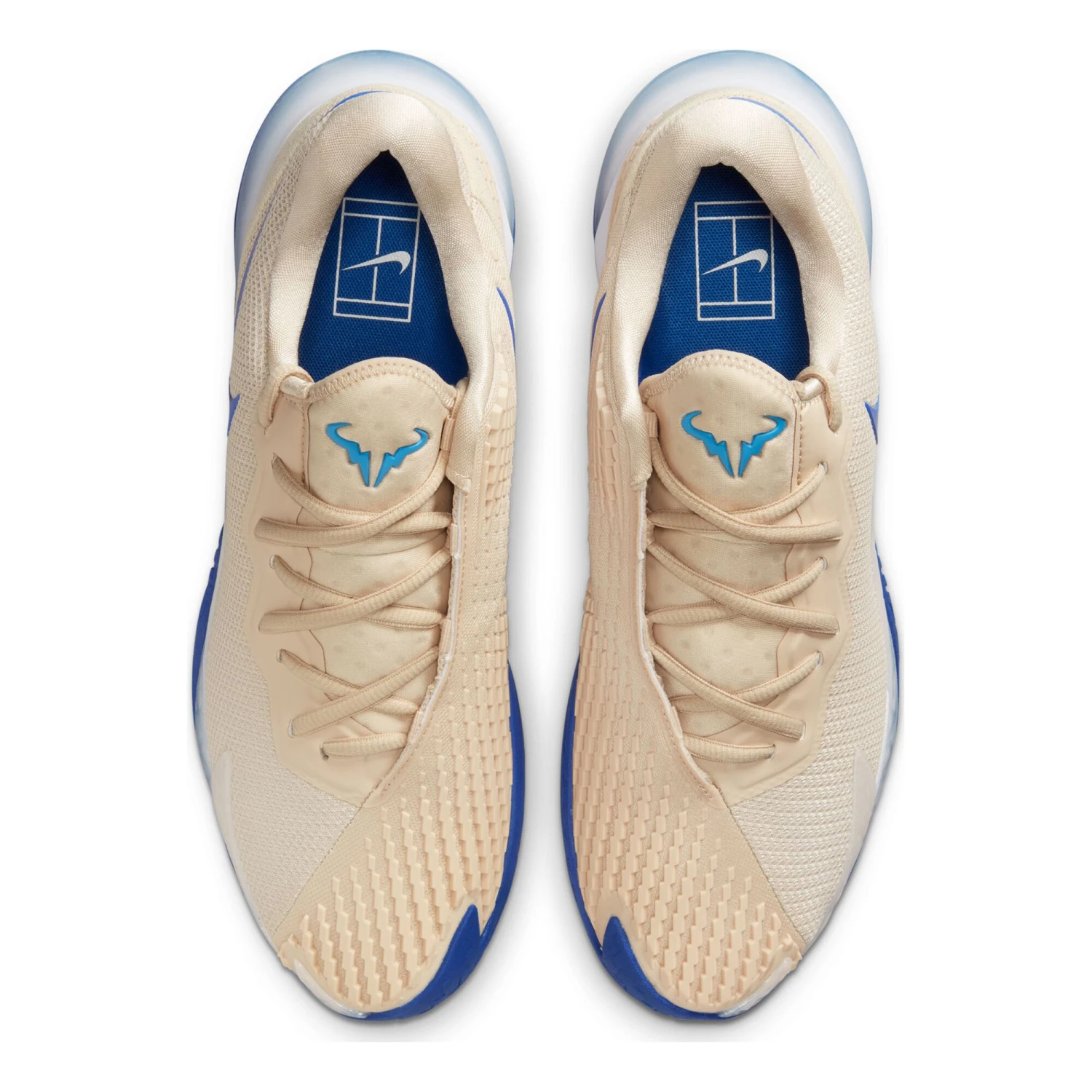 Nike Court Zoom Vapor Cage 4 Rafa Allcourtschuh Herren - Beige, Blau 6 Nike Court Zoom Vapor Cage 4 Rafa Allcourtschuh Herren - Beige, Blau – Bild 4