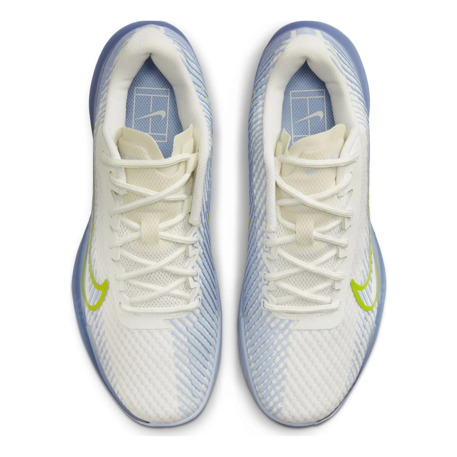 Nike Air Zoom Vapor 11 Allcourtschuh Damen - Weiß, Hellblau 5 Nike Air Zoom Vapor 11 Allcourtschuh Damen - Weiß, Hellblau – Bild 3