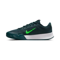 Nike Vapor Lite 2 Sandplatzschuh Kinder - Dunkelgrün, Neongrün -Bestes Tennis Geschäft 17425000 0 3