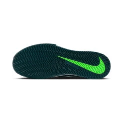 Nike Vapor Lite 2 Sandplatzschuh Kinder - Dunkelgrün, Neongrün -Bestes Tennis Geschäft 17425000 0 5