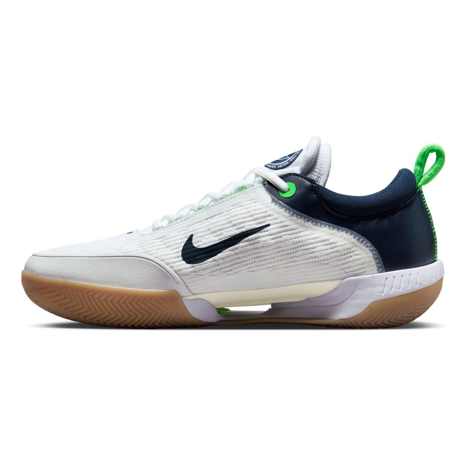 Nike Court NXT Sandplatzschuh Herren - Weiß, Dunkelblau 4 Nike Court NXT Sandplatzschuh Herren - Weiß, Dunkelblau – Bild 2